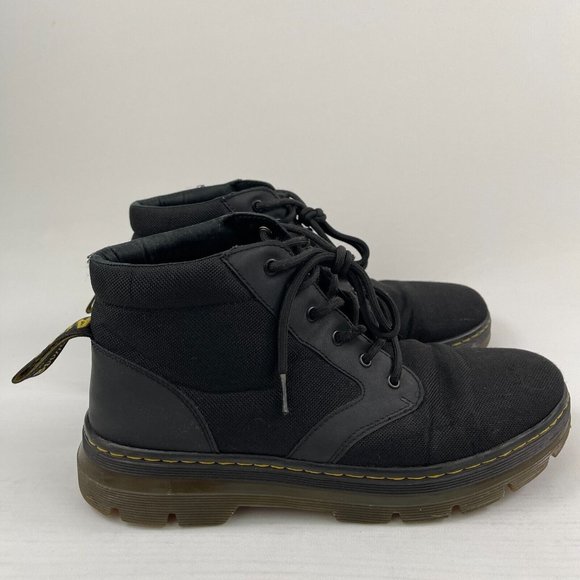 Dr Doc Martens Bonny Black Lace Up Boots Air Wair Bouncing Soles Men's Size 10 - Picture 6 of 16